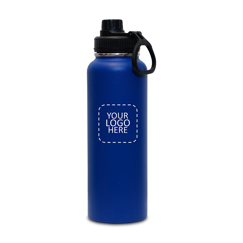 Insulated Vacuum Sports Water Bottle With 24 Hours Of Cold And 12 Hours Of Heat Blue